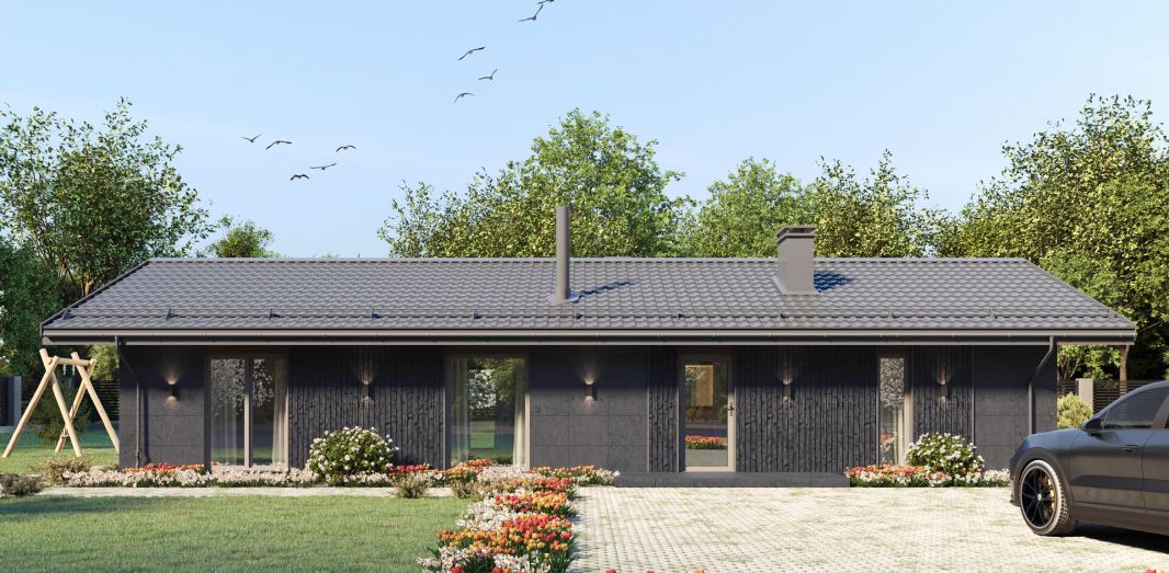 Милый дом 2, терраса и 3 спальни 108м2