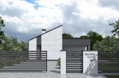 Хайлунд ПазлХаус, крыша комбинированная