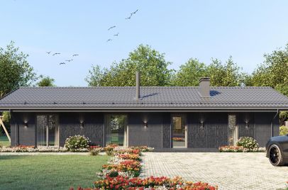 Милый дом 2, терраса и 3 спальни 108м2