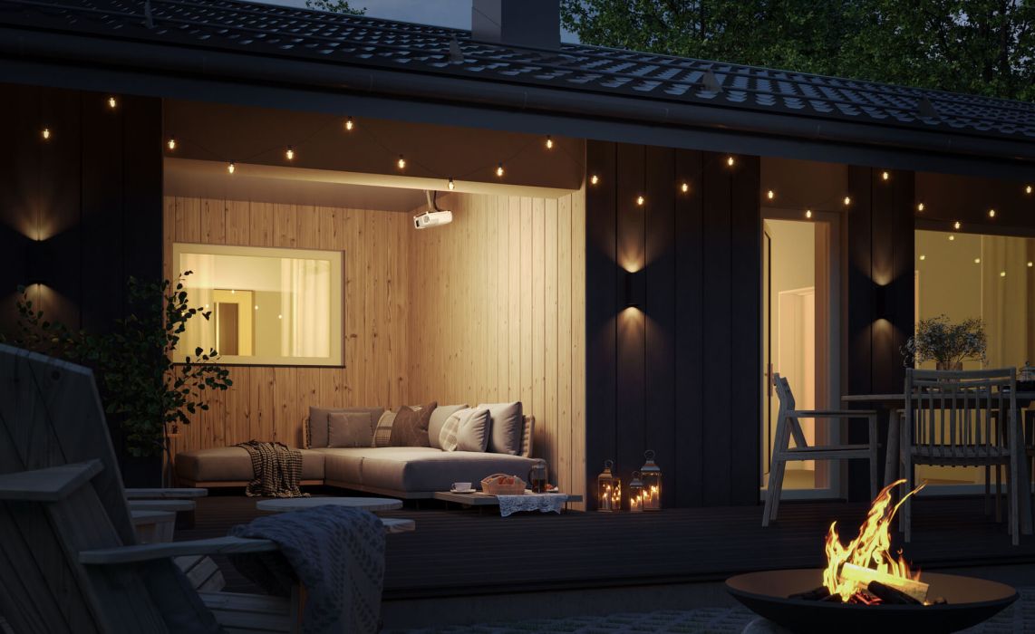 Милый дом 2, терраса и 3 спальни 108м2