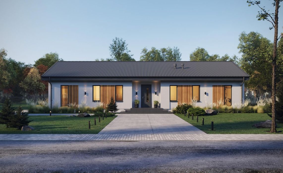 Кухня-гостиная сердце дома 140 м2