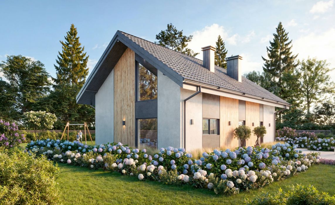 милый дом 2 этажа 3, баня, 3 спальни 141м2