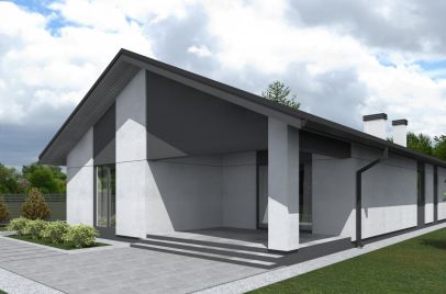 Тидберг ПазлХаус, крыша скатная