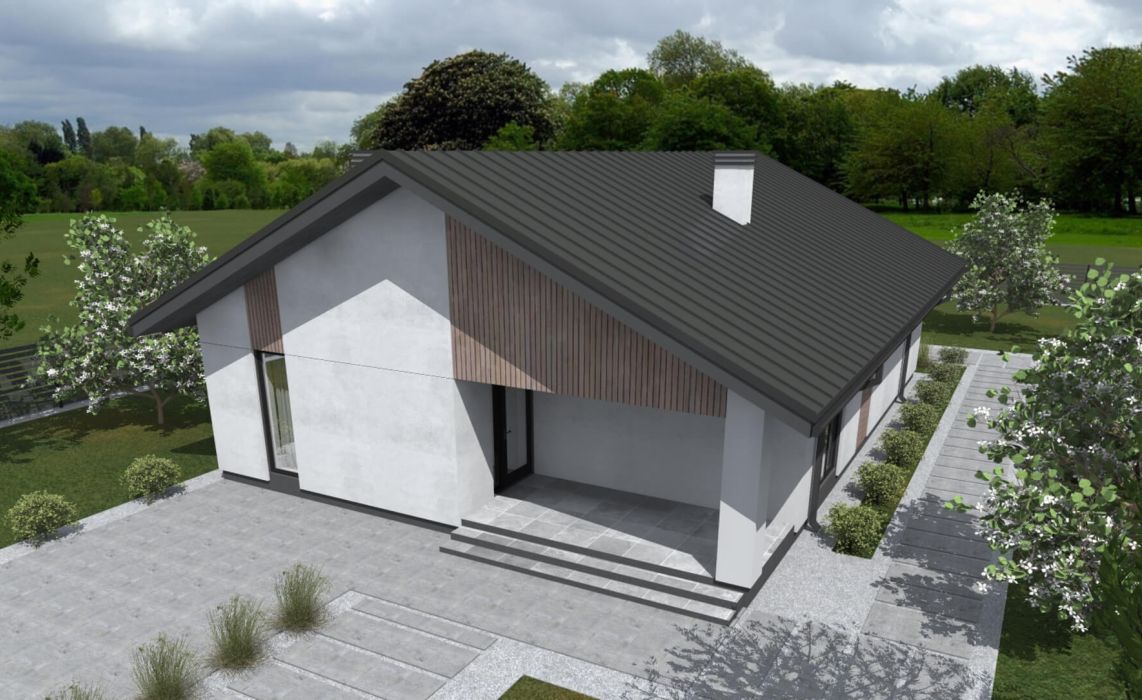 Норхельм ПазлХаус, крыша скатная